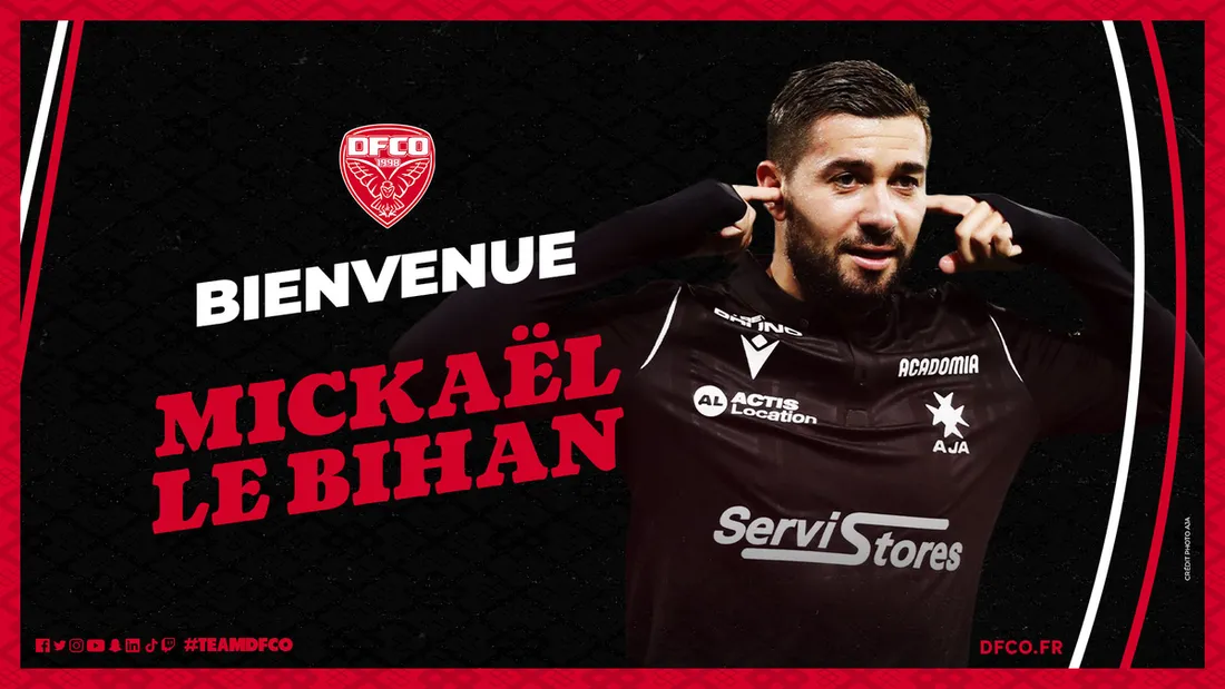 Mickaël Le Bihan va s’engager pour 3 ans à Dijon 